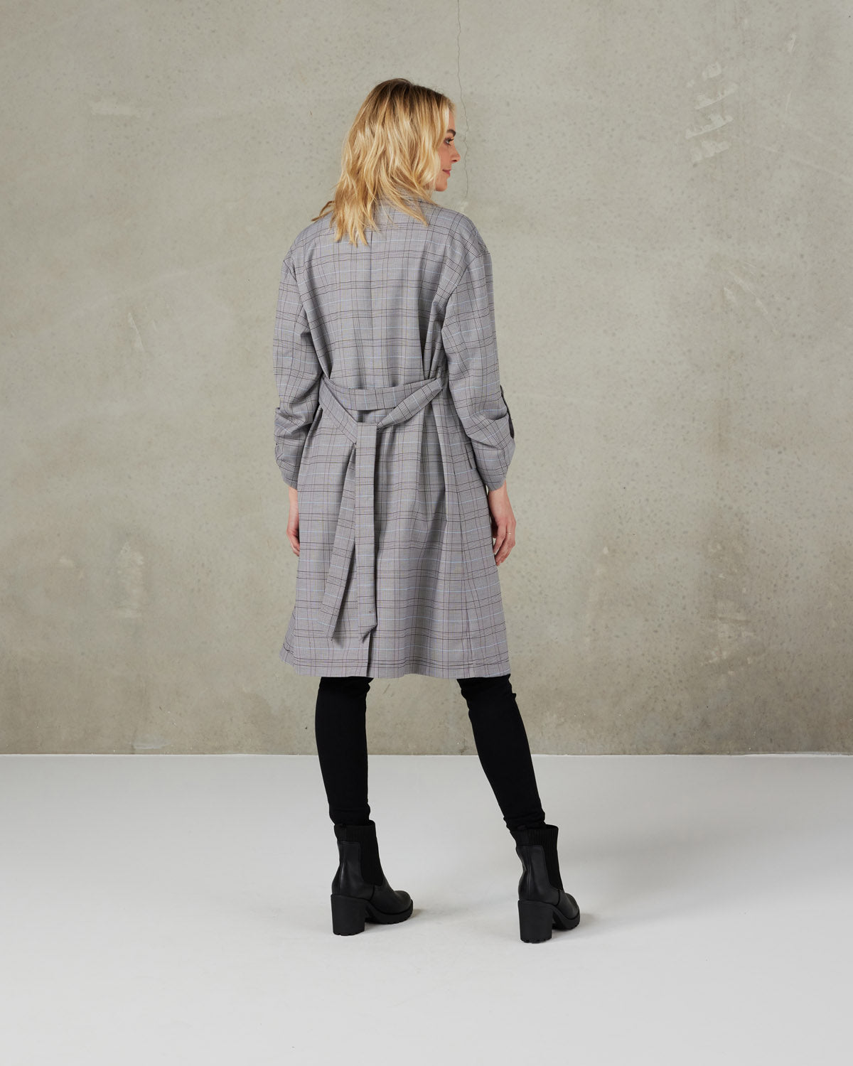 Hunter Coat (Mixed Plaid)