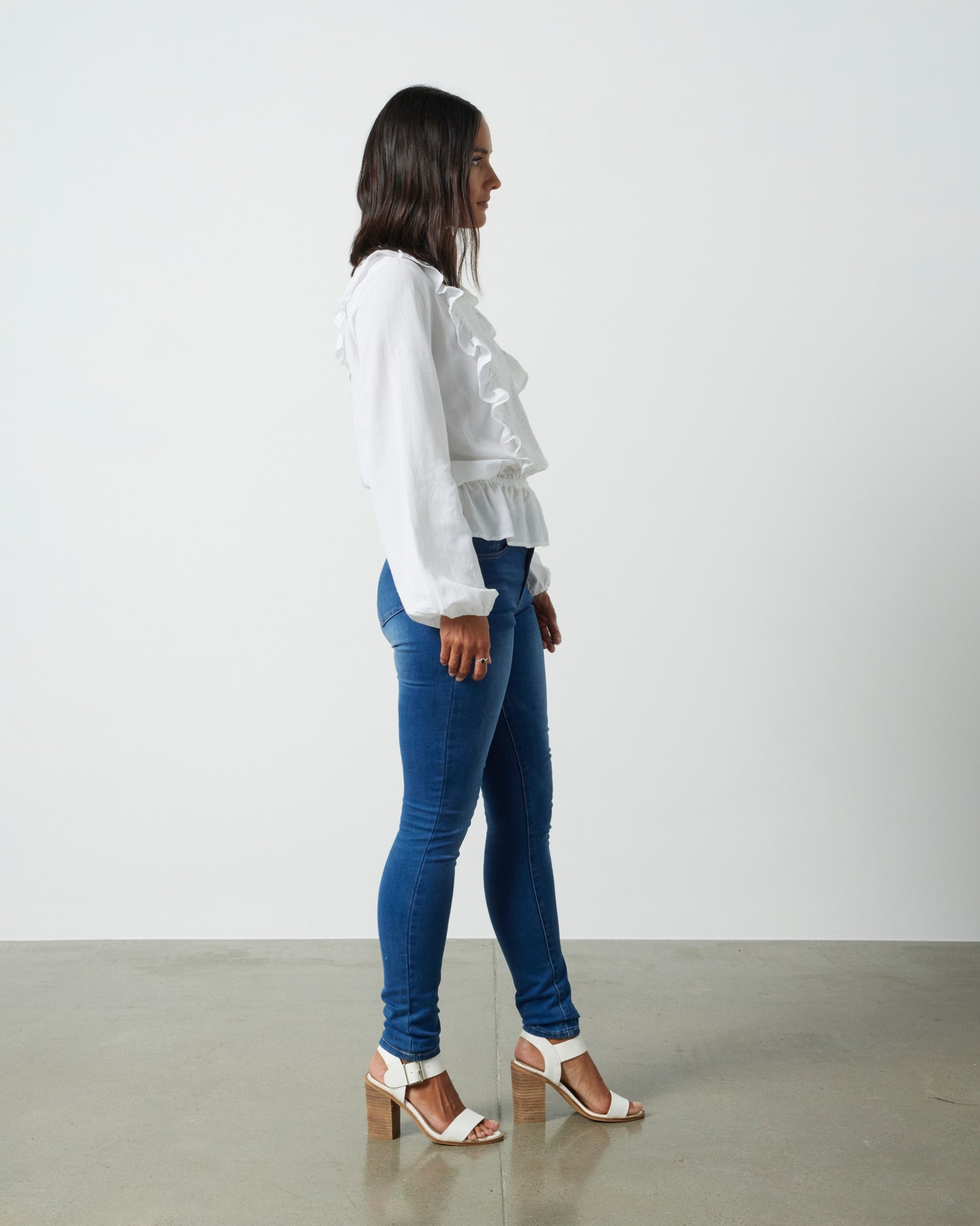 Savannah Top - White Mix