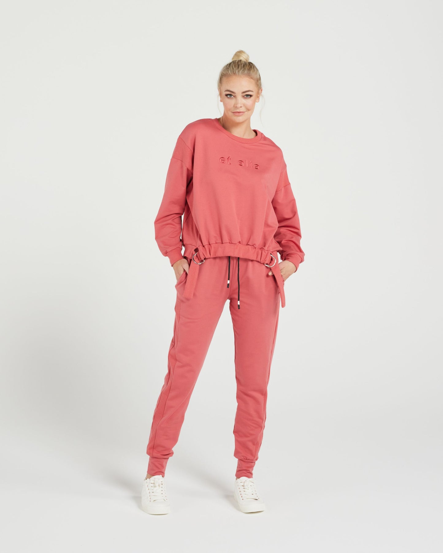 Studio Pant - Dark Rose
