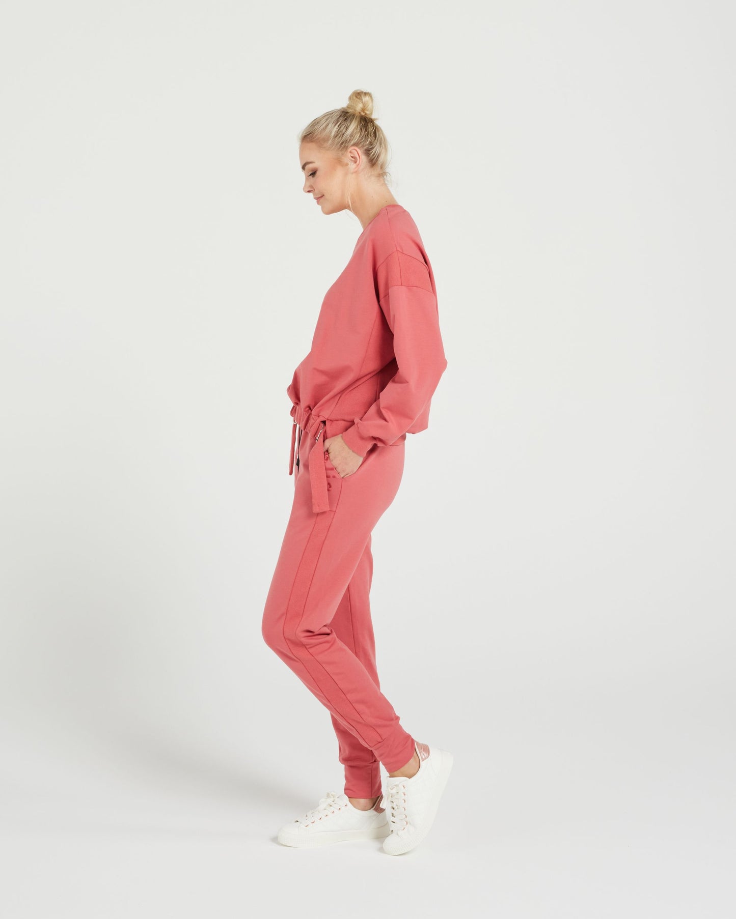 Studio Pant - Dark Rose