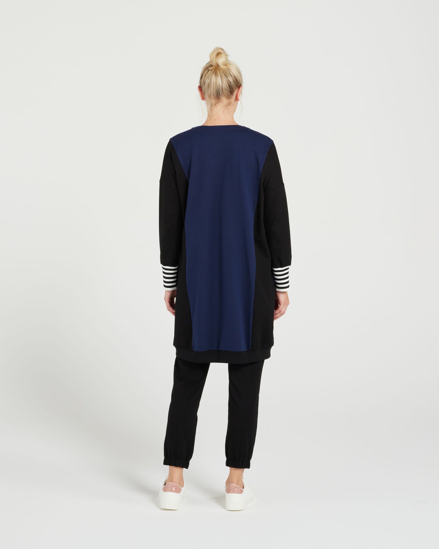 Theory Cardi - Navy/Black