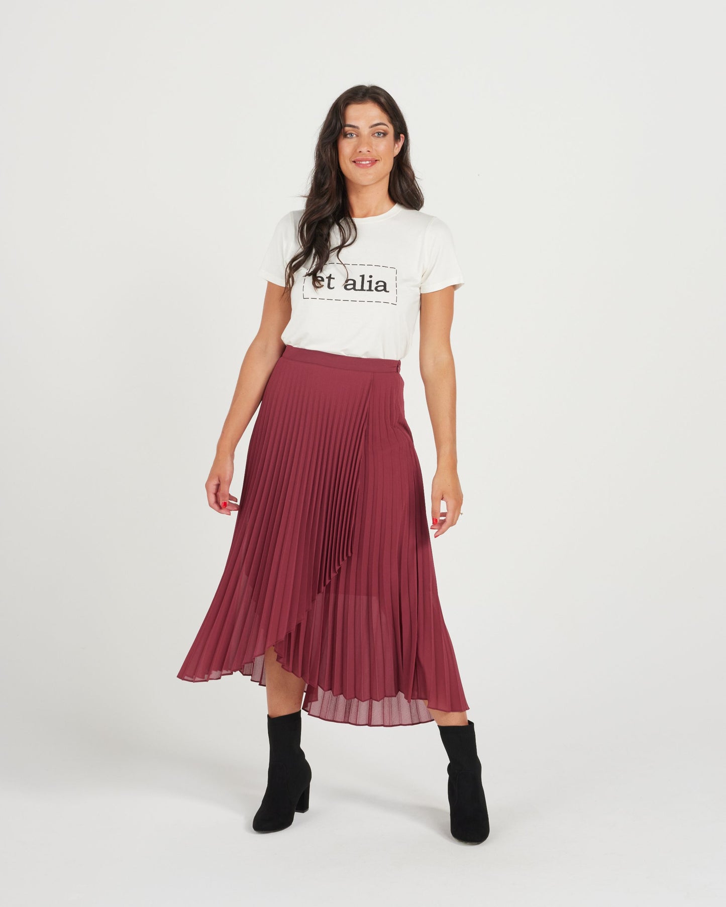 Sawyer Skirt - Plum