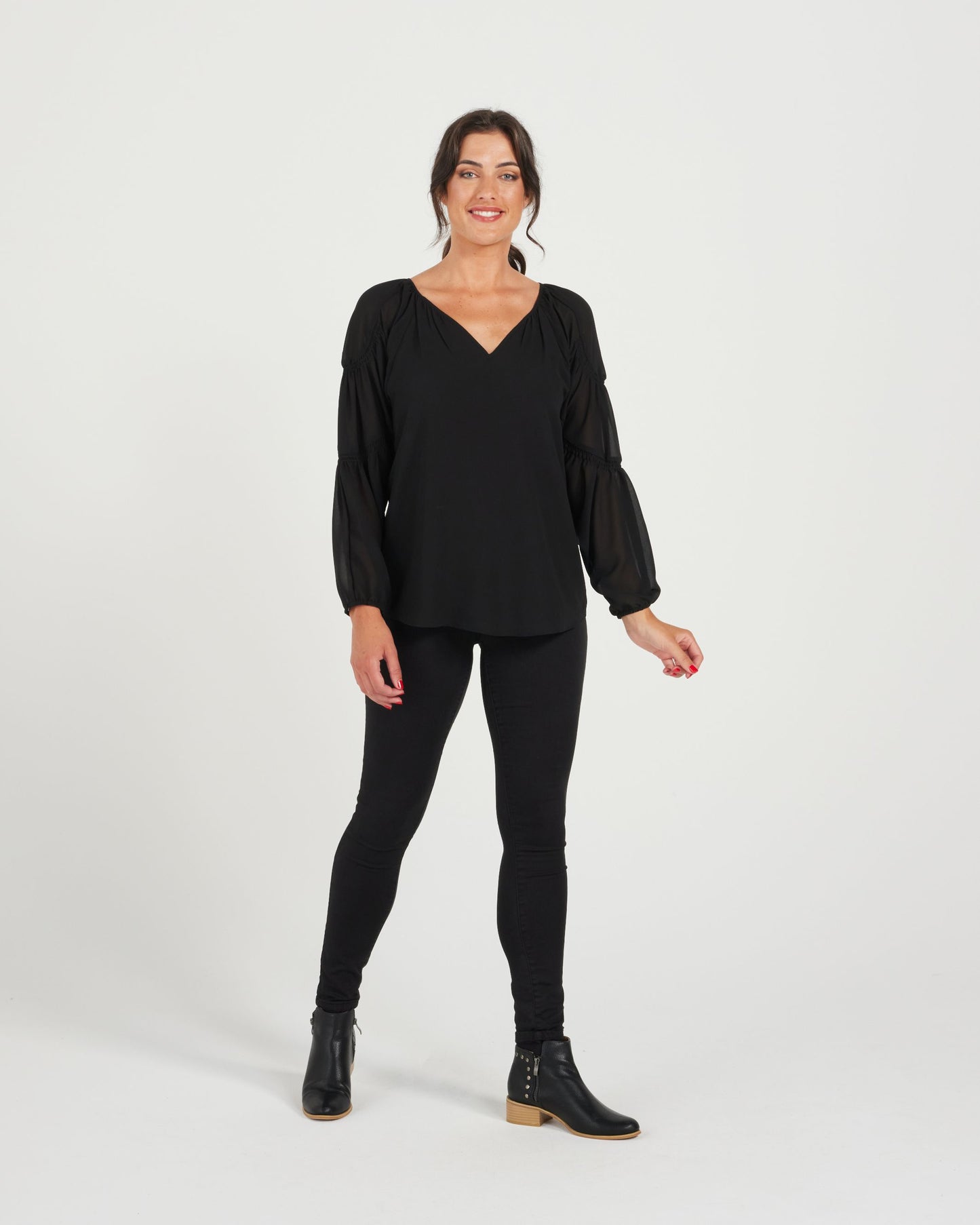 Atelier Blouse - Black
