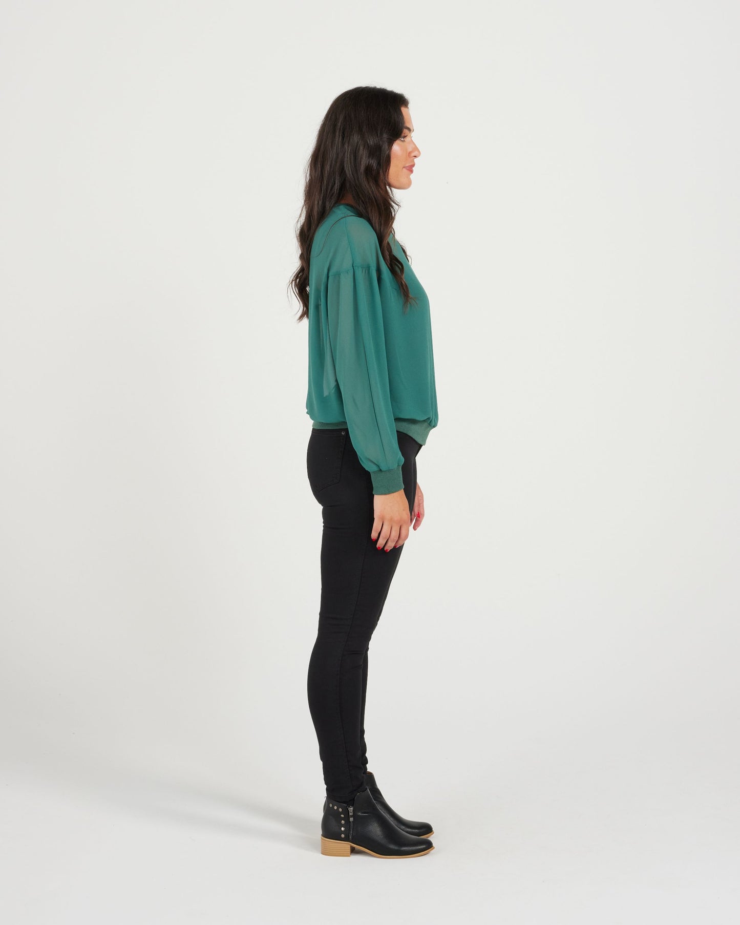 Blake Top - Dark Sage