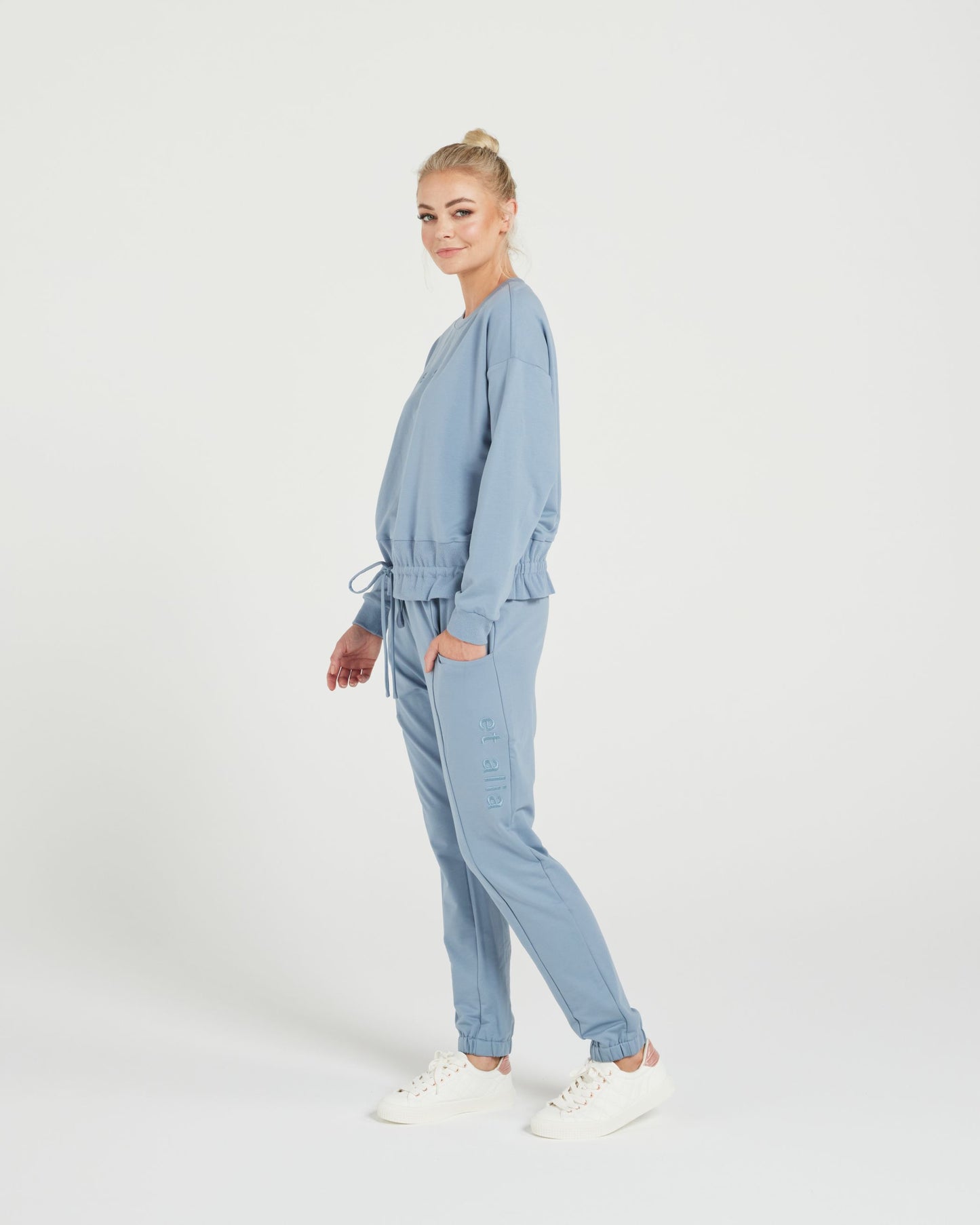 Relax Pant - Dusky Blue