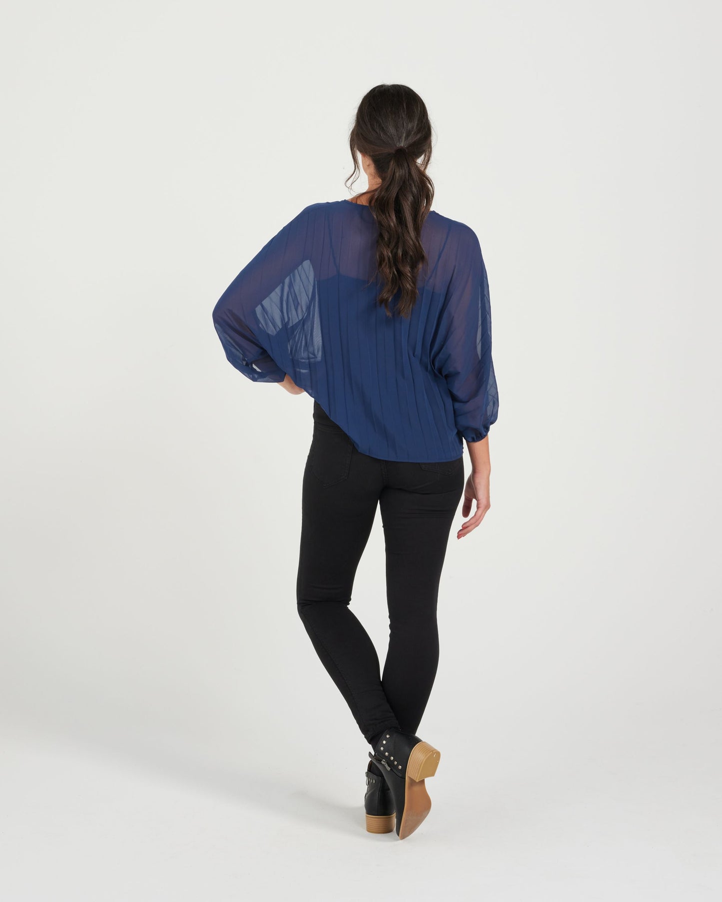 Aura Top - Navy