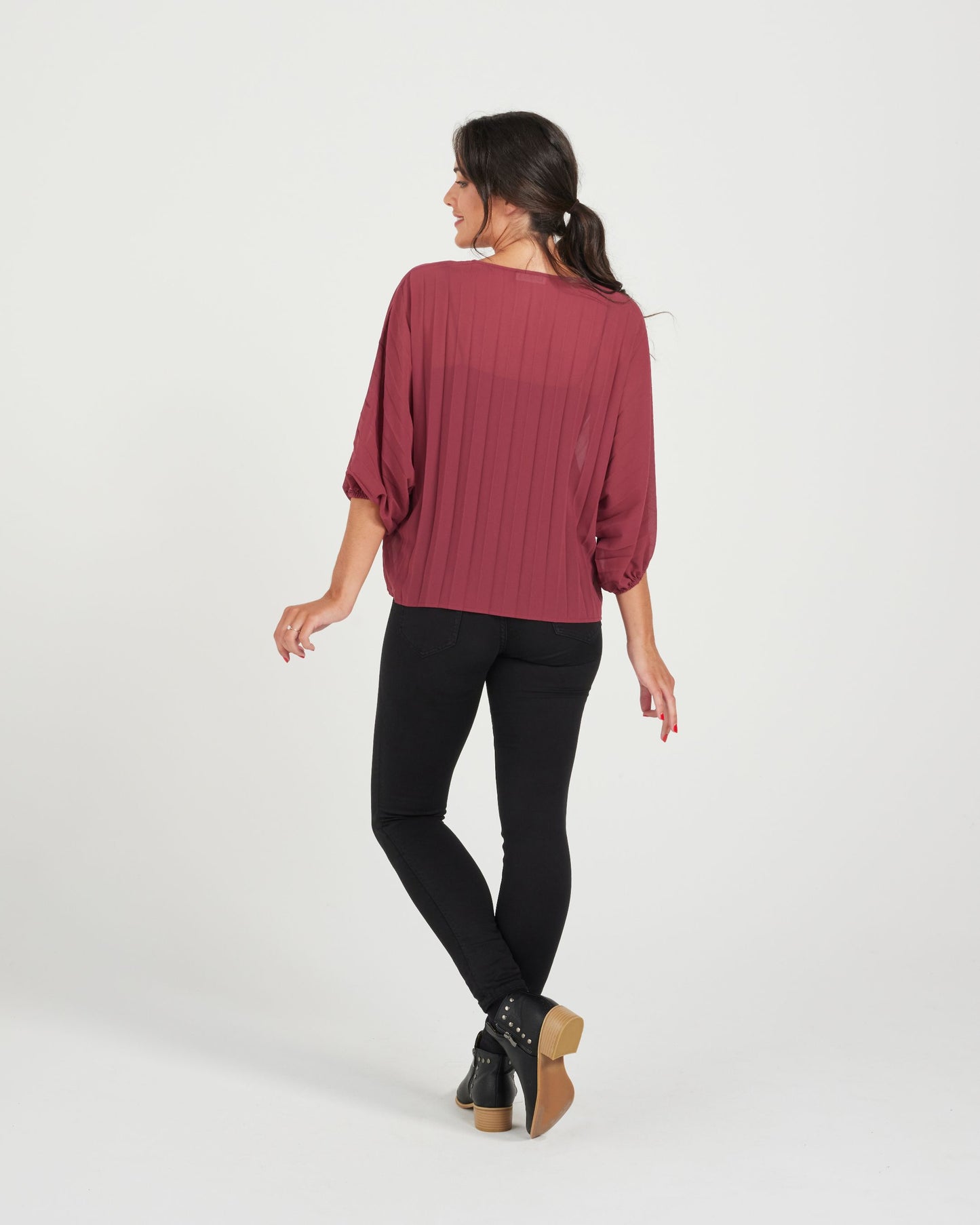 Aura Top - Plum