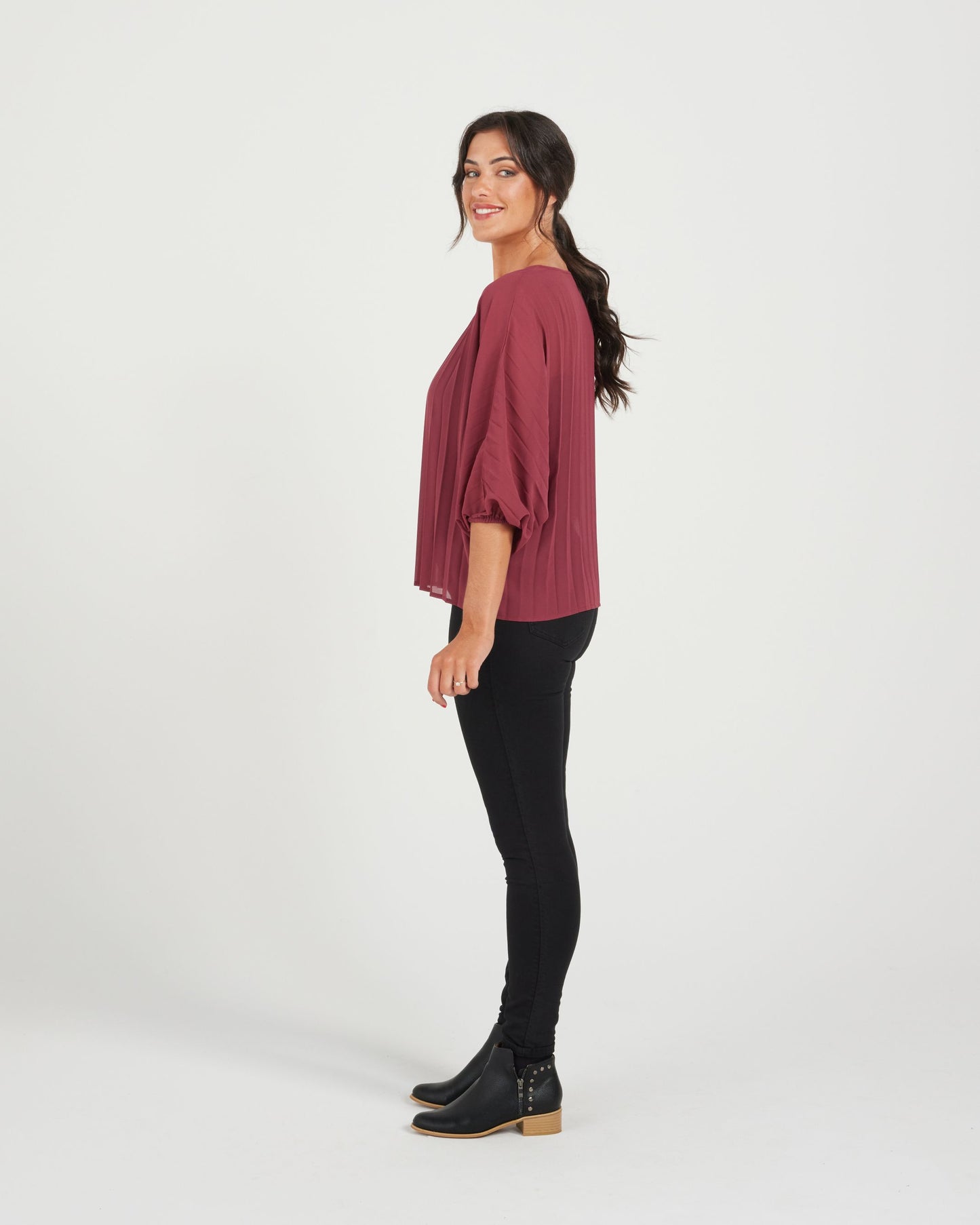 Aura Top - Plum