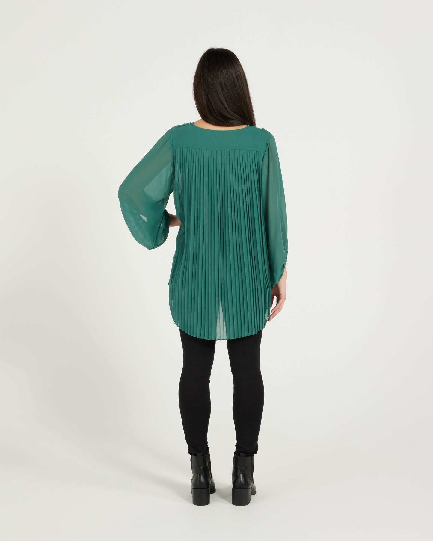 Maison Blouse - Dark Sage