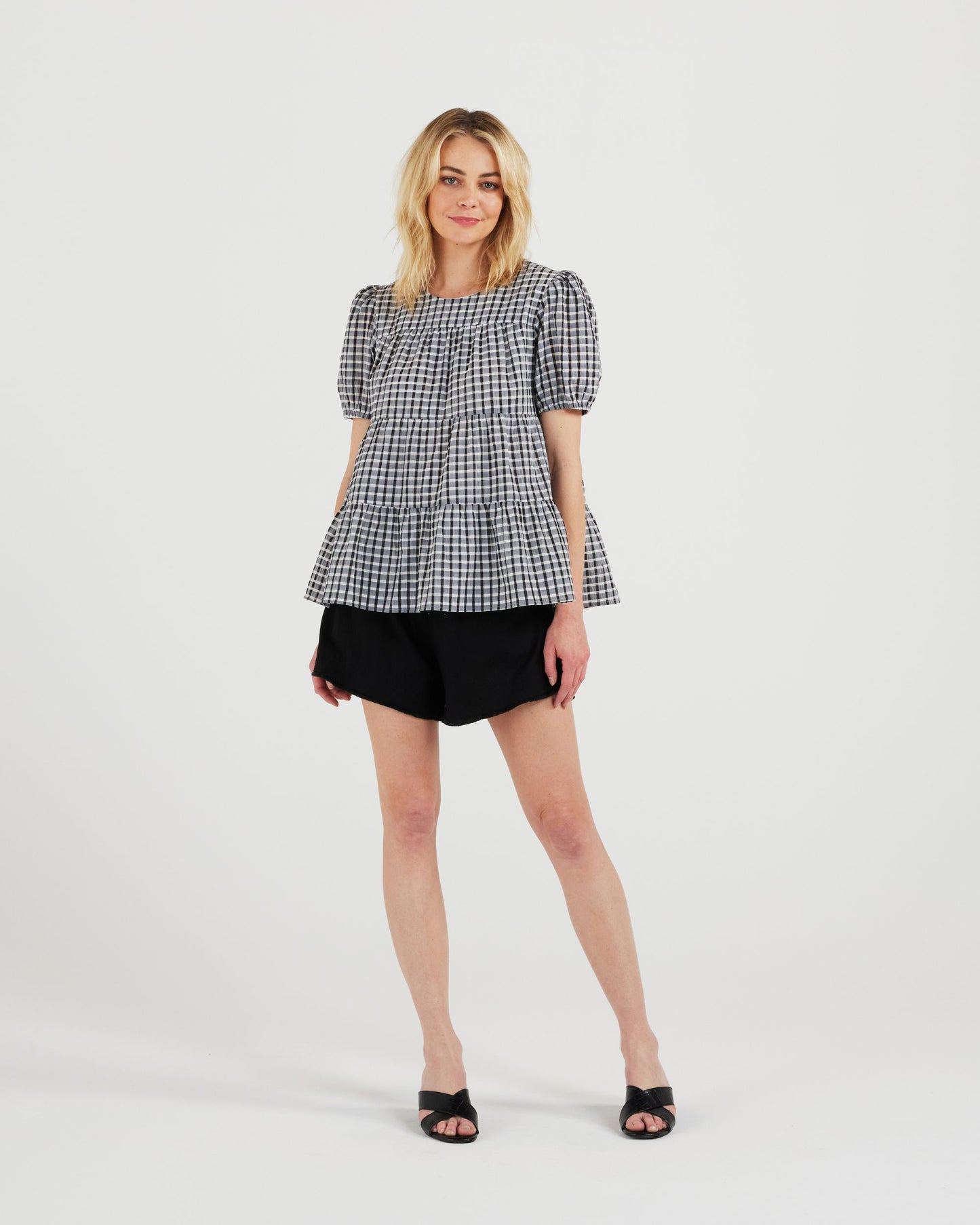 Sylvie Top (black/white)