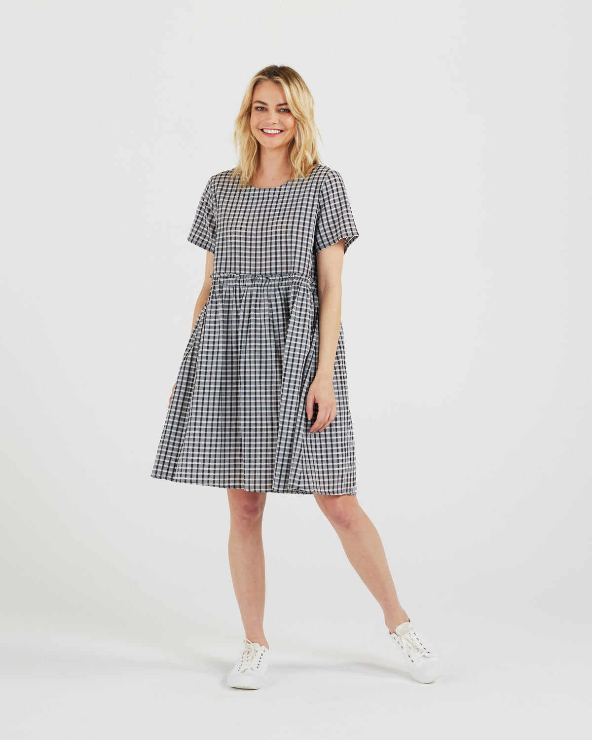 Taylor Dress (black/white)