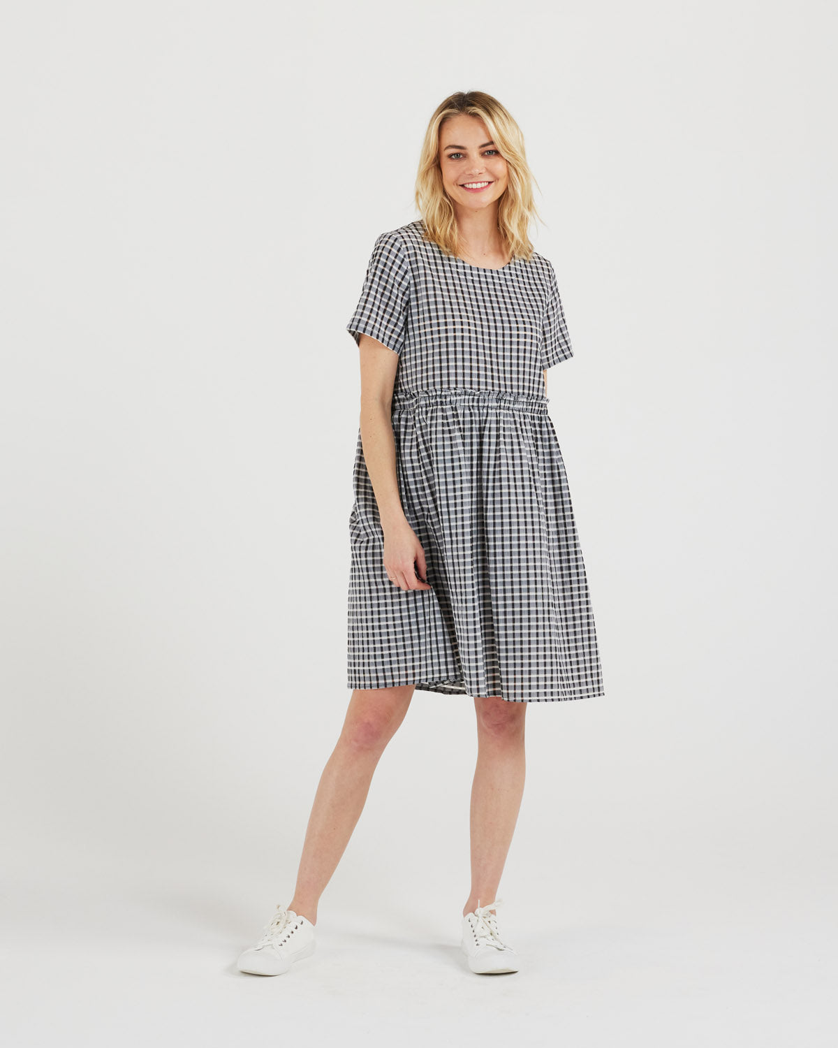 Taylor Dress (black/white)