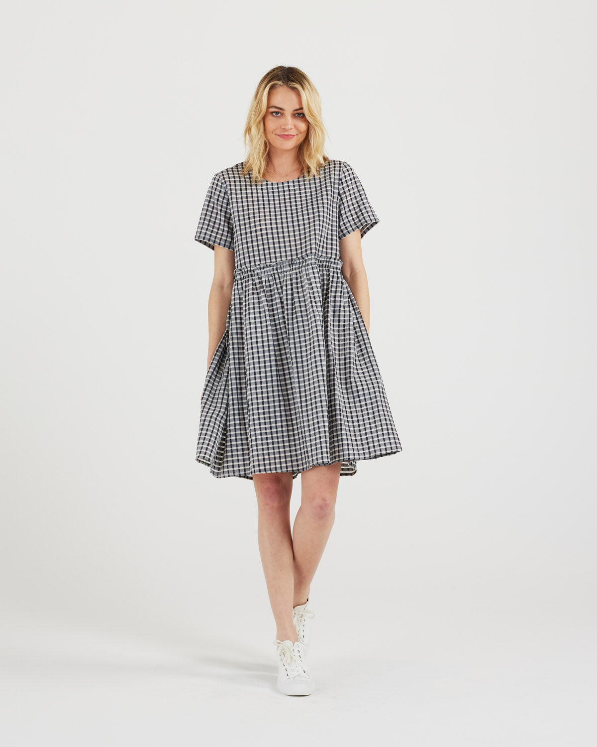 Taylor Dress (black/white)
