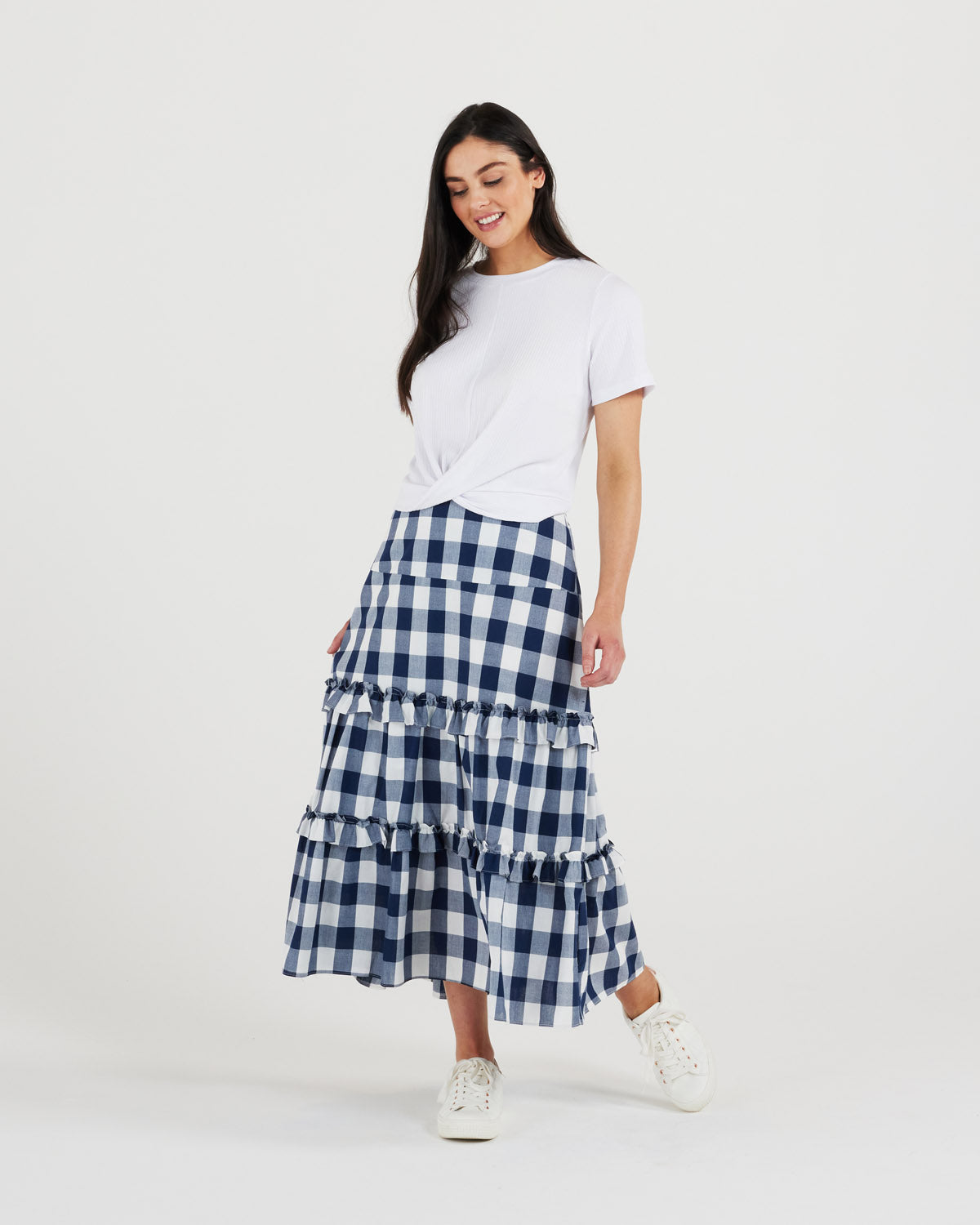 Sara Skirt (ink/white)
