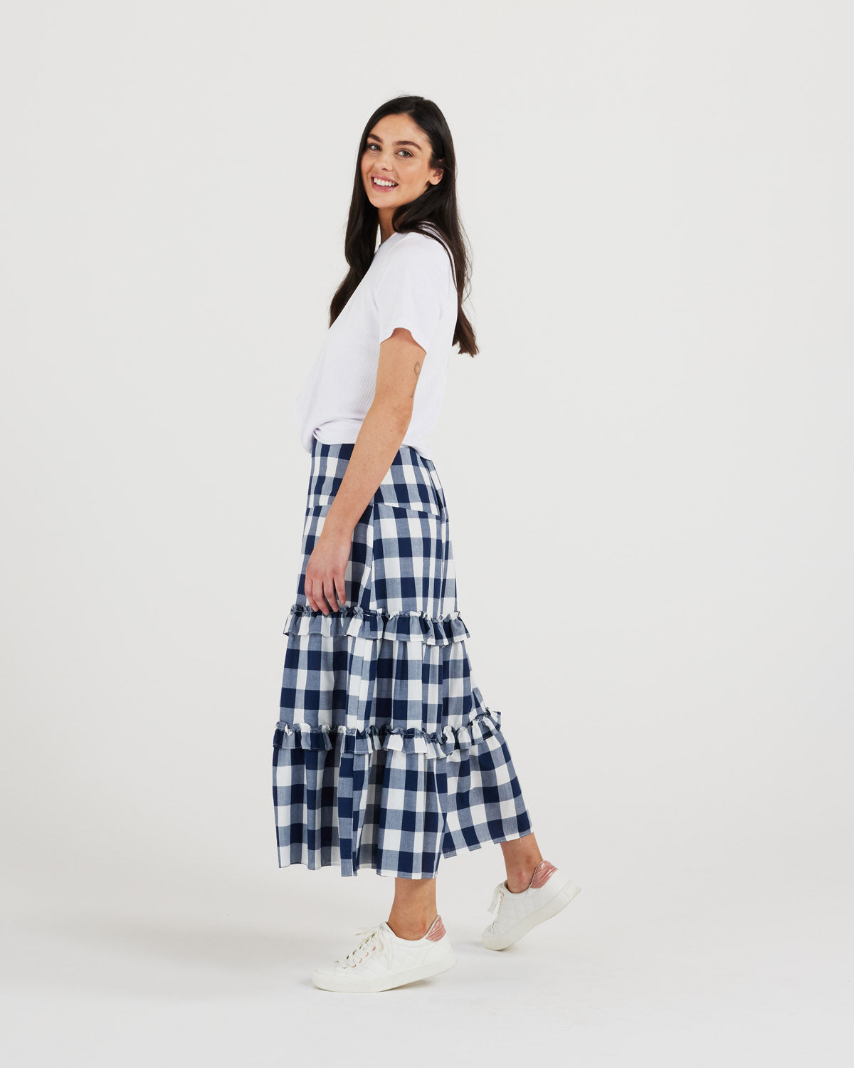 Sara Skirt (ink/white)