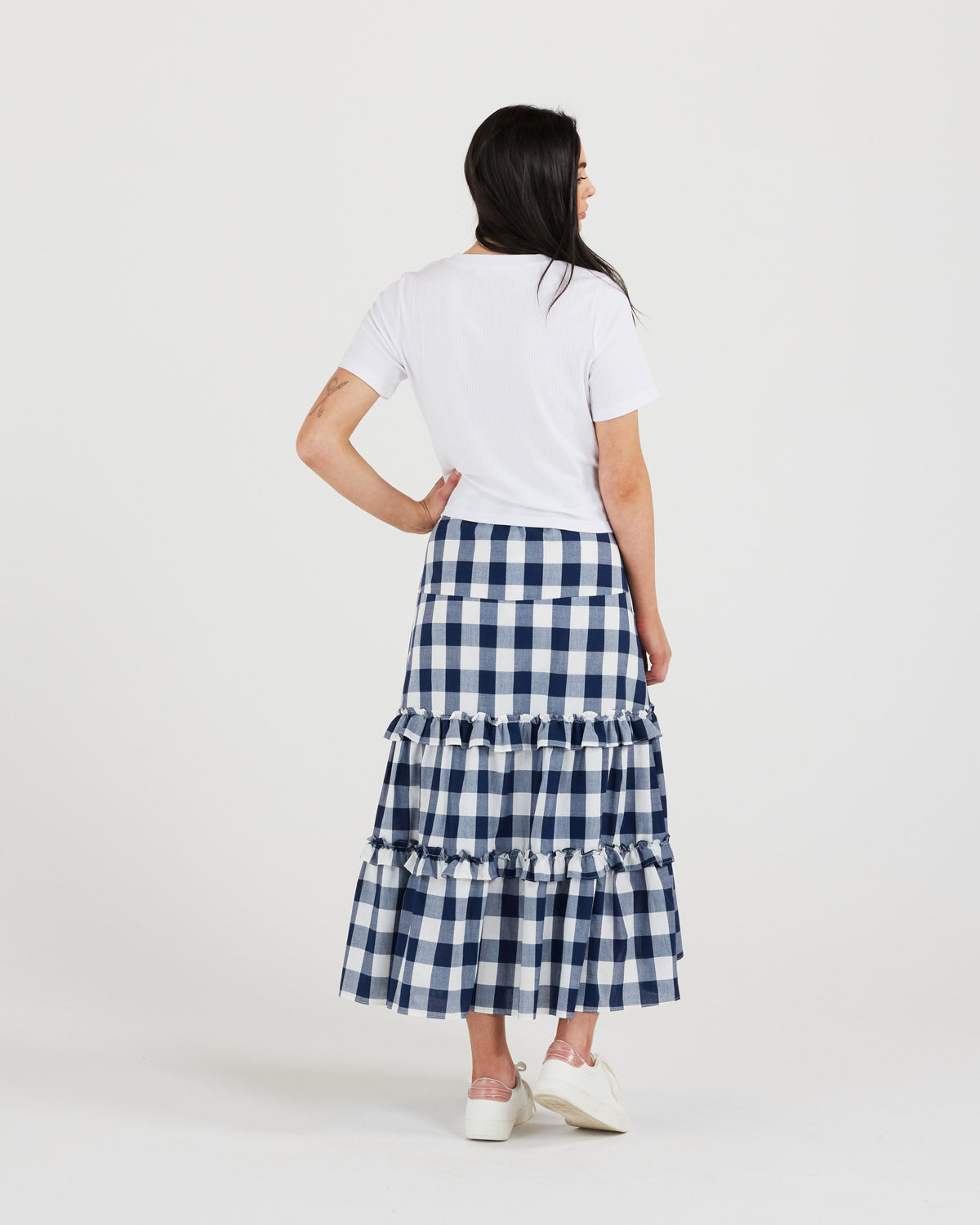 Sara Skirt (ink/white)
