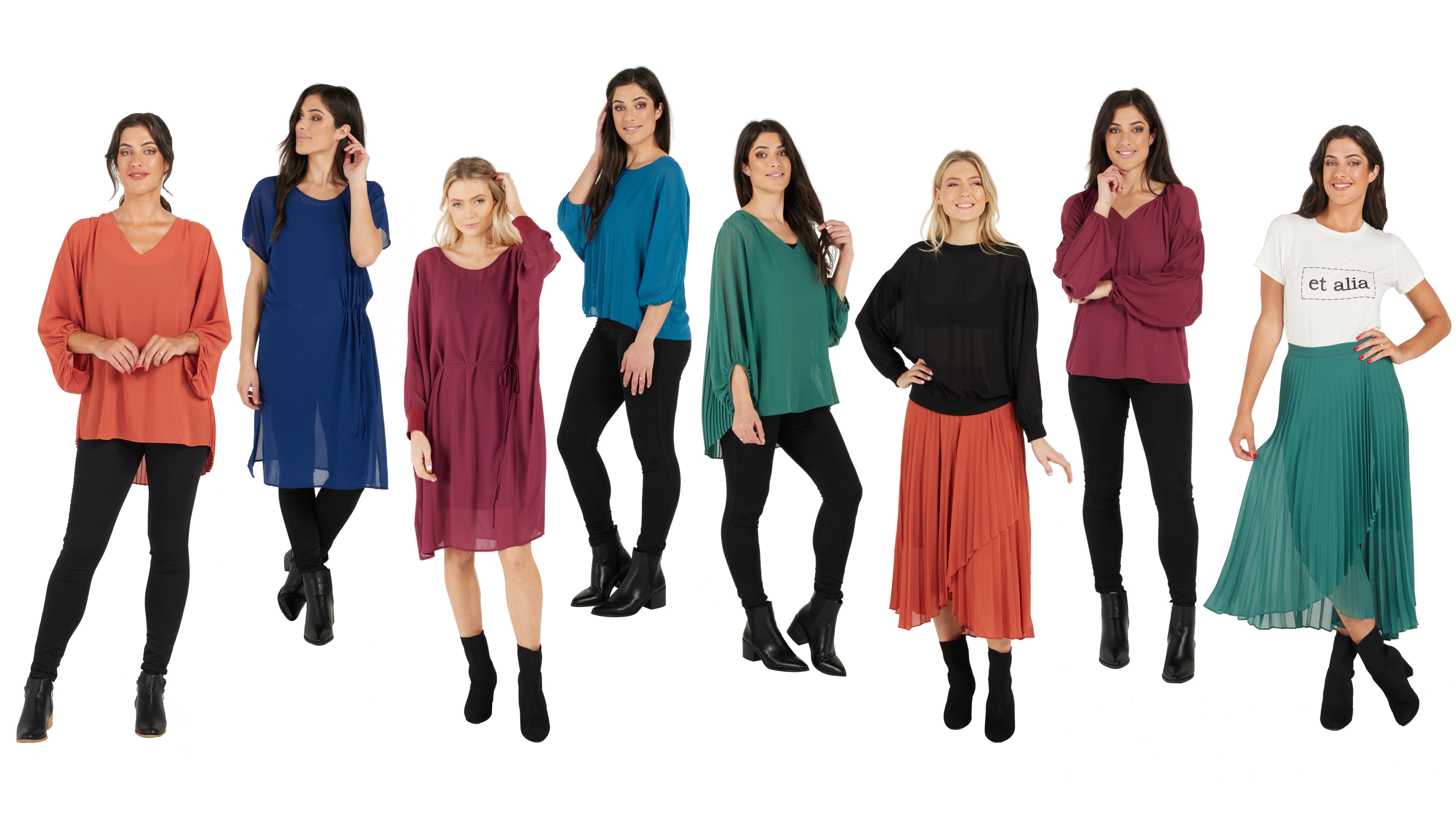 Chiffon tops and discount dresses