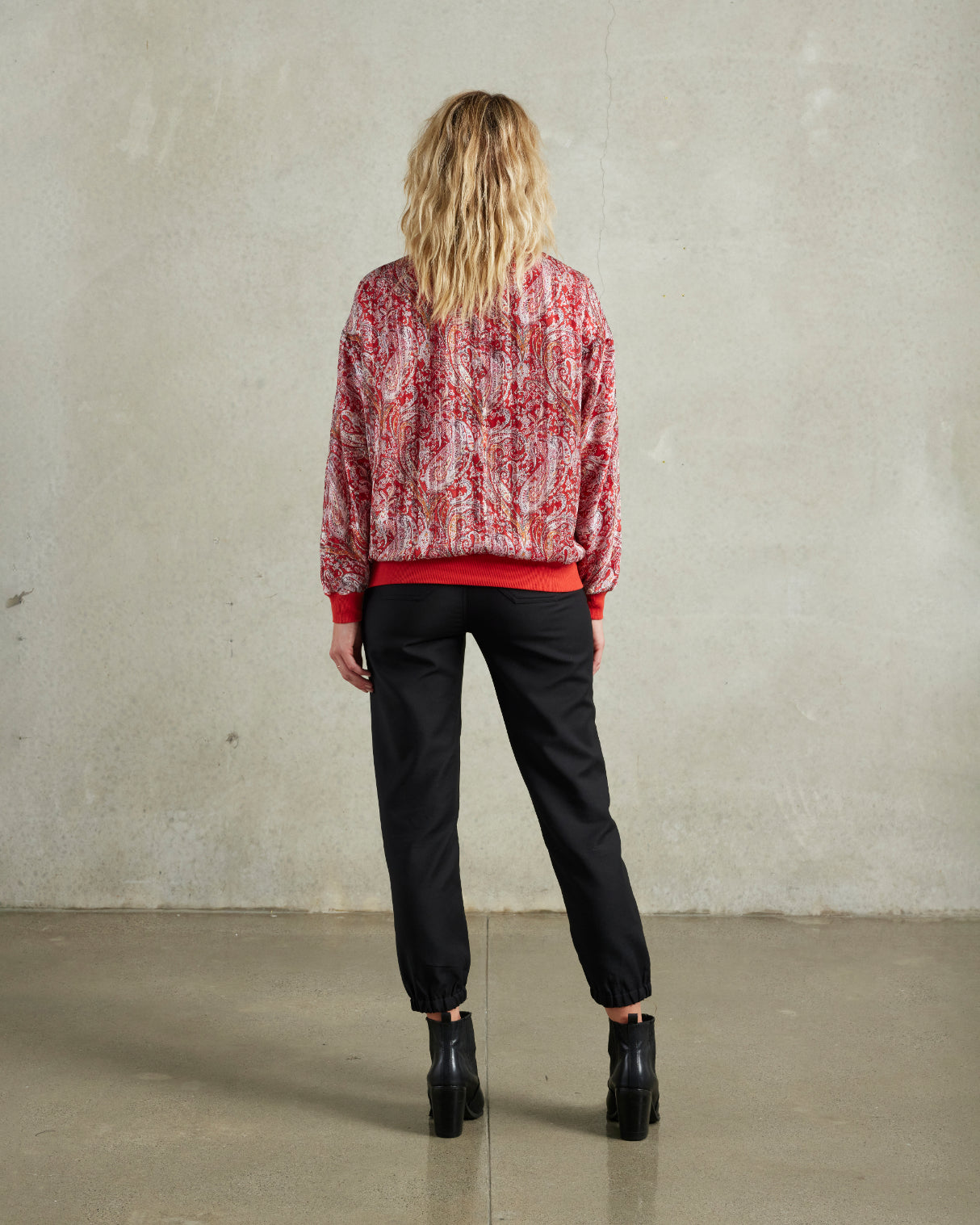 Cassidy Top (Paprika Paisley)